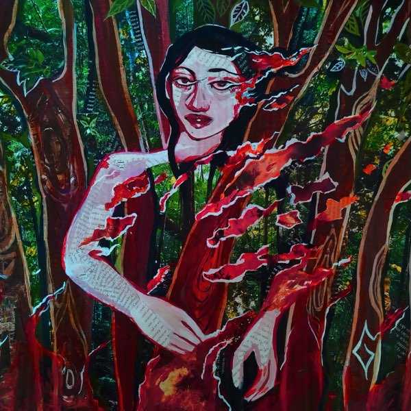 Capa do disco antropoceno, natureza morta